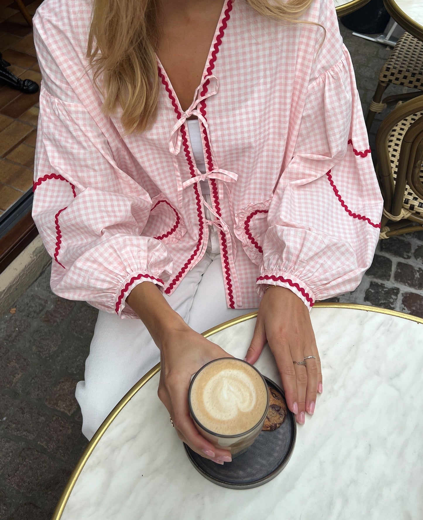 Classic Vintage Top with a Flattering Fit