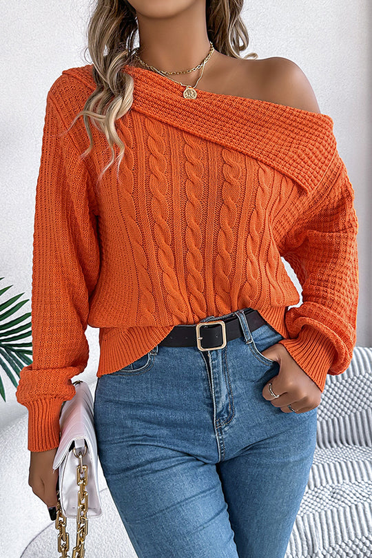 Well Tailored Sweater with a Graceful Silhouette