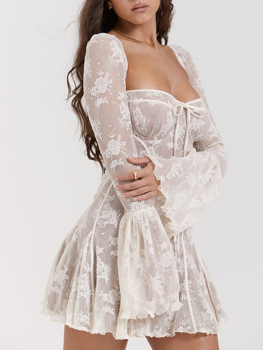 A Vintage Style Dress with Delicate Timeless Details