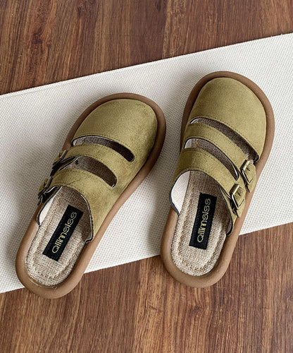 A Vintage Style Sandals with Delicate Timeless Details