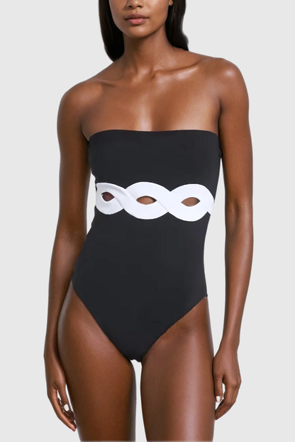 Well Tailored Swimsuit with a Graceful Silhouette