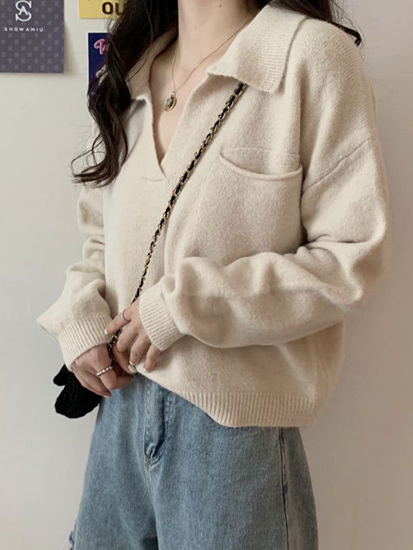 Well Tailored Sweater with a Graceful Silhouette