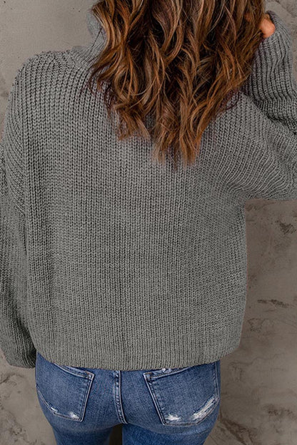 A Vintage Style Sweater with Delicate Timeless Details