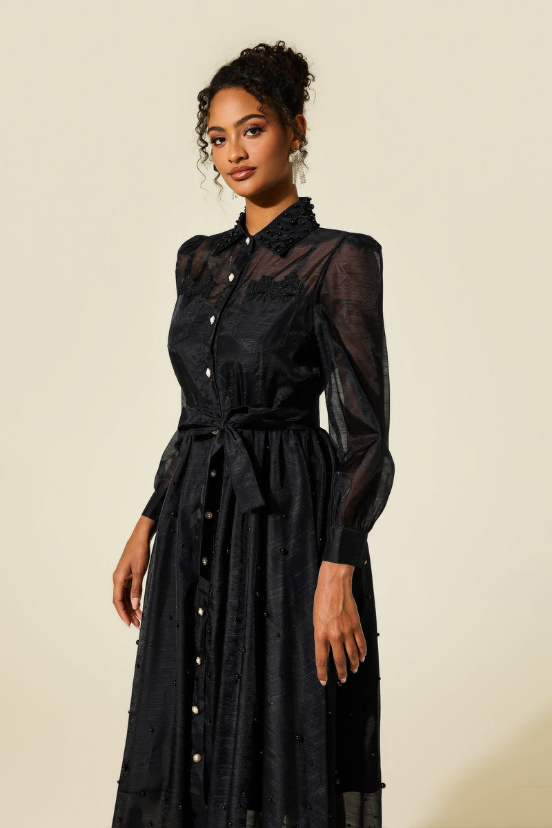 A Vintage Style Dress with Delicate Timeless Details