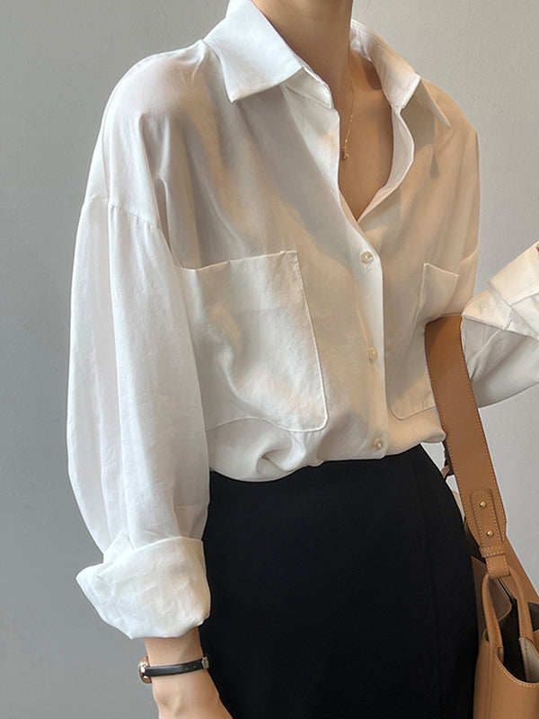 Well Tailored Blouse with a Graceful Silhouette