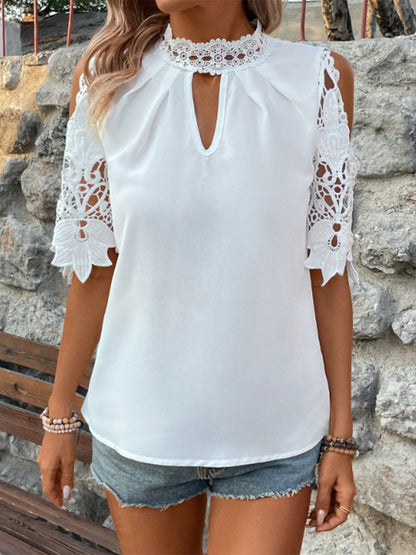 A Vintage Style Blouse with Delicate Timeless Details