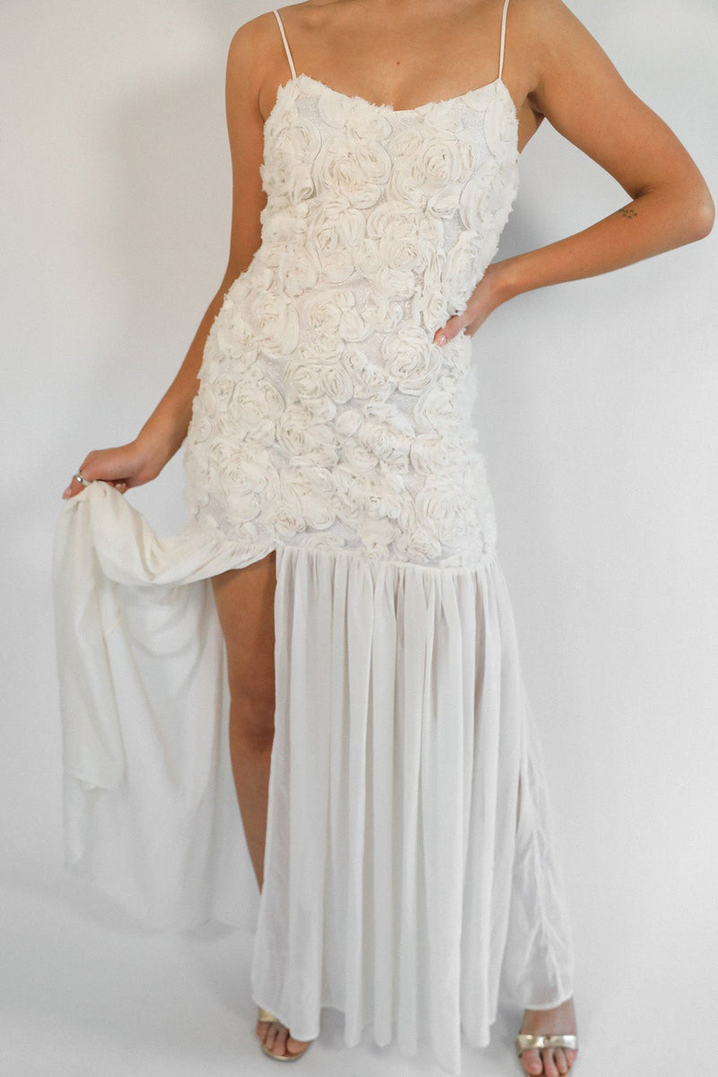 A Vintage Style Dress with Delicate Timeless Details