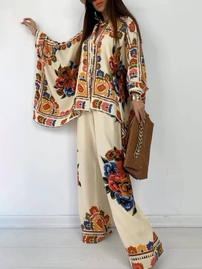 A Vintage Style Pants with Delicate Timeless Details