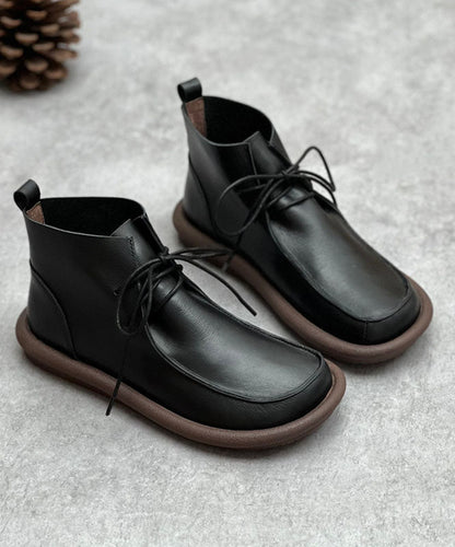 A Vintage Style Boots with Delicate Timeless Details