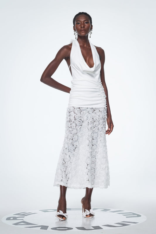 A Vintage Style Dress with Delicate Timeless Details