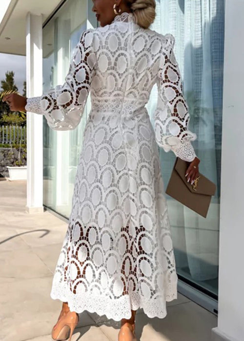 A Vintage Style Dress with Delicate Timeless Details