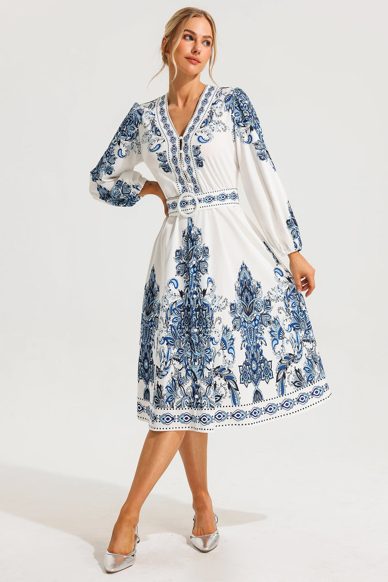 A Vintage Style Dress with Delicate Timeless Details