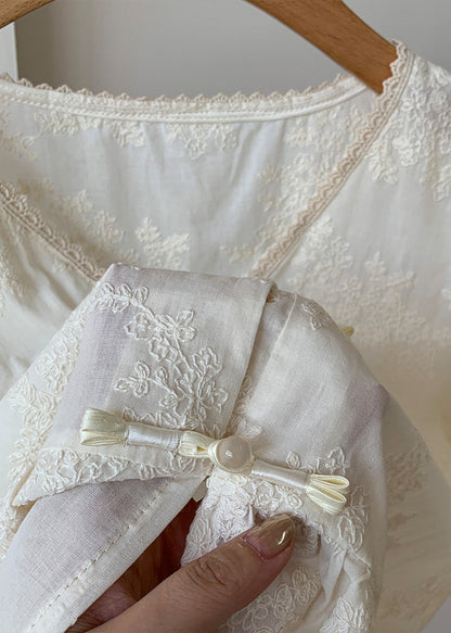 A Vintage Style Shirt with Delicate Timeless Details