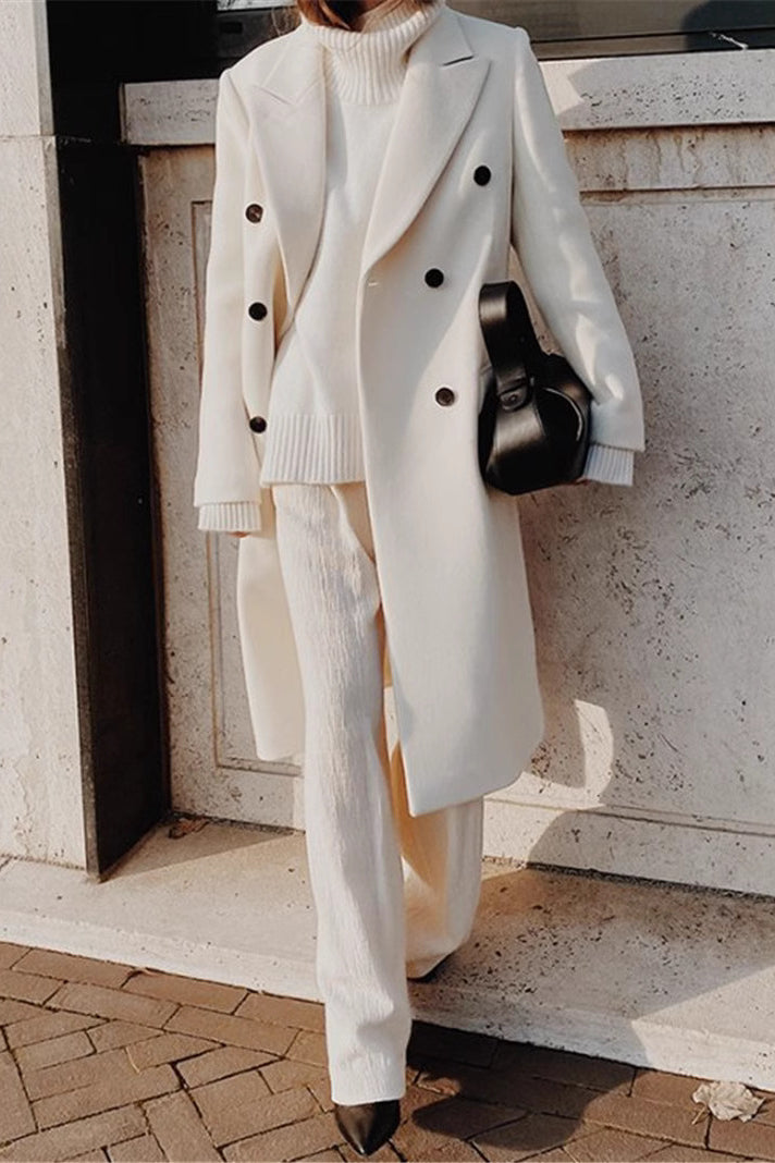 A Vintage Style Coat with Delicate Timeless Details