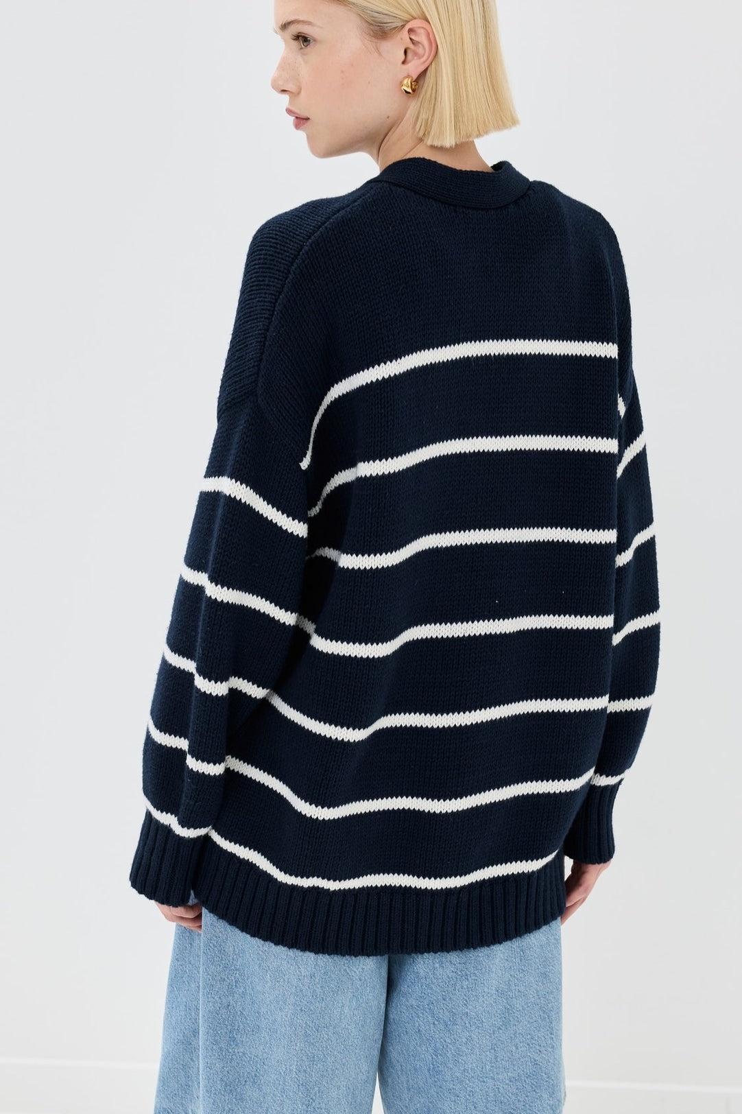 Vintage Inspired Sweater with a Contemporary Edge