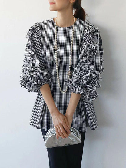 A Vintage Style Blouse with Delicate Timeless Details