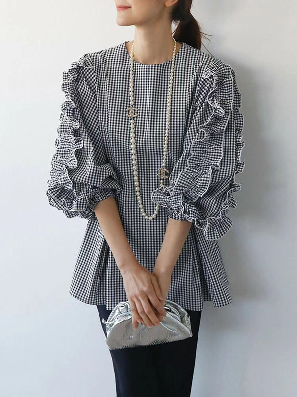 A Vintage Style Blouse with Delicate Timeless Details