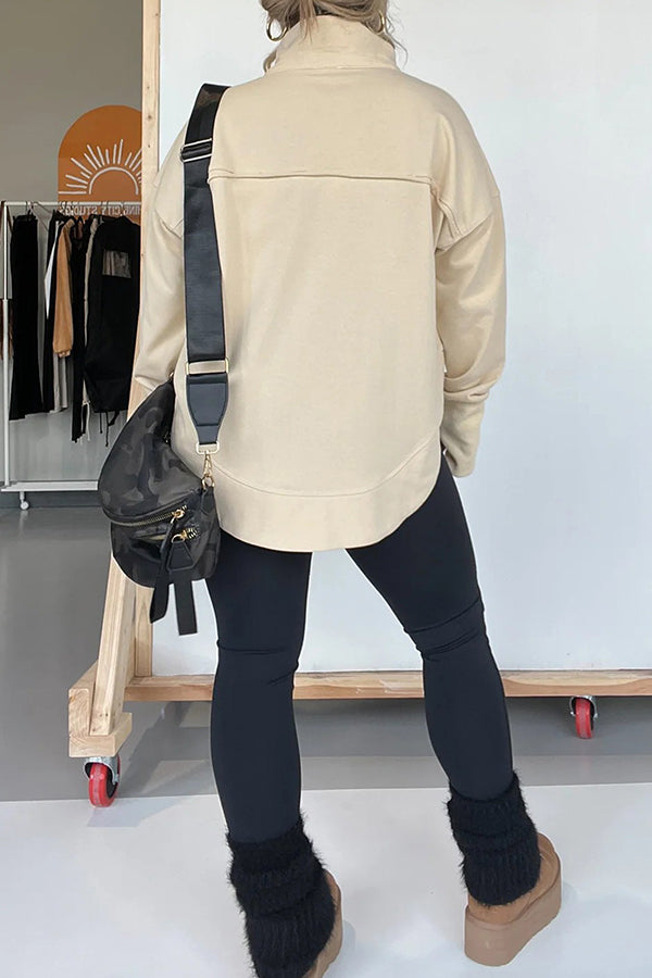 Classic Vintage Pullover with a Flattering Fit
