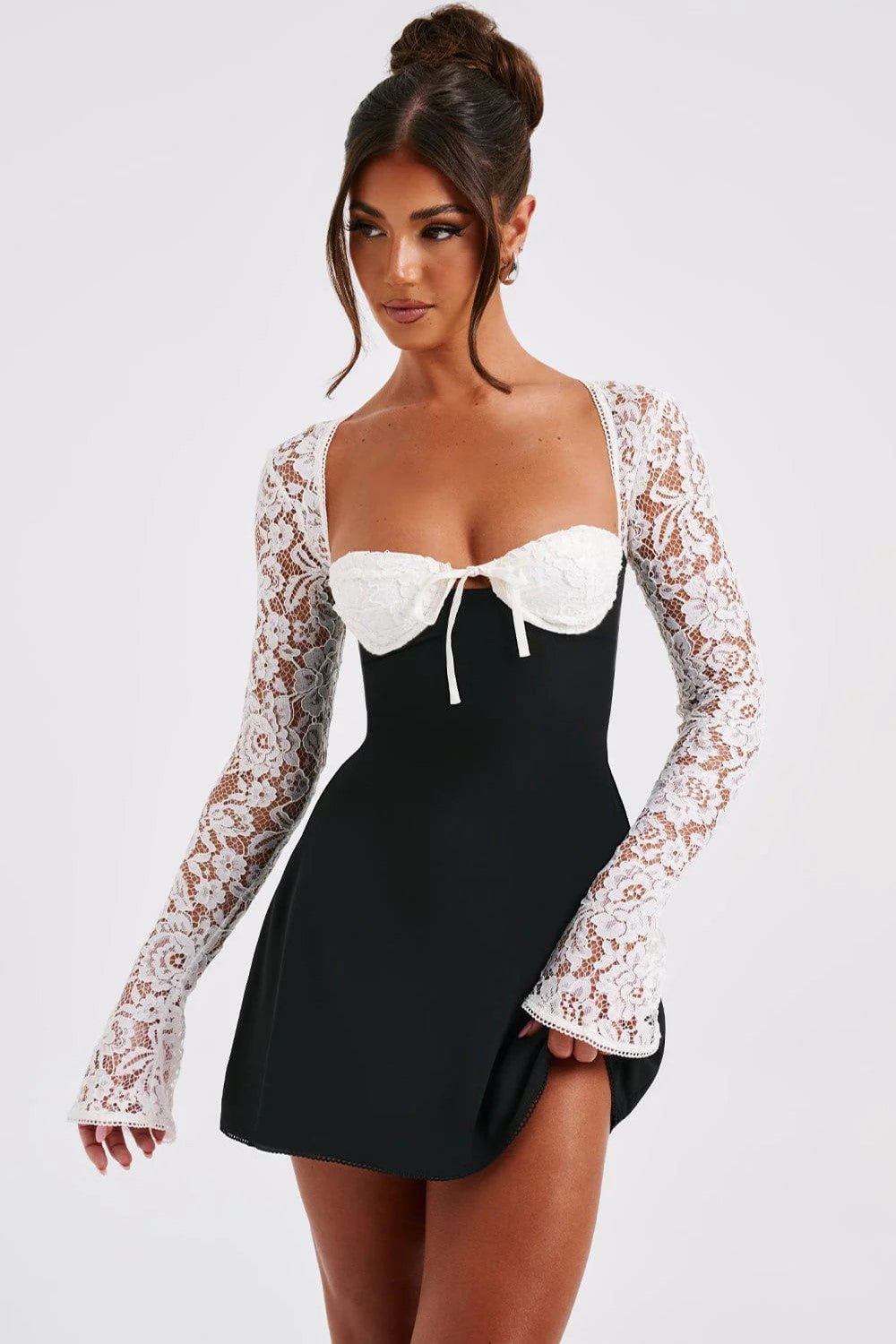 A Vintage Style Dress with Delicate Timeless Details