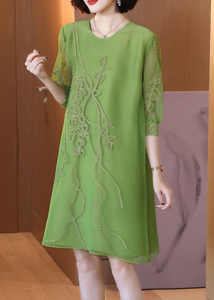 A Vintage Style Dress with Delicate Timeless Details