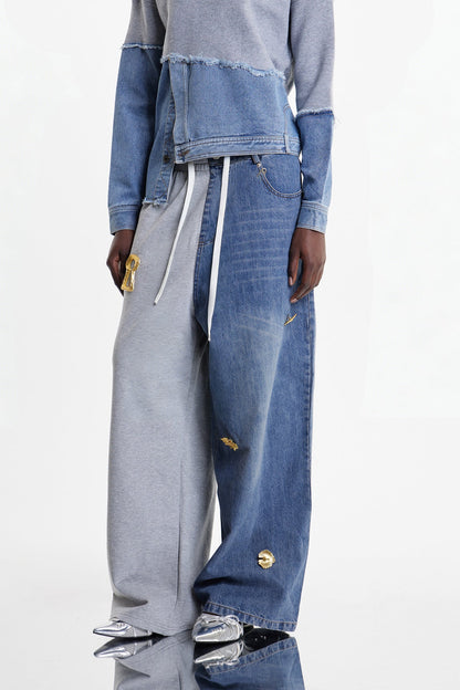 A Vintage Style Pants with Delicate Timeless Details