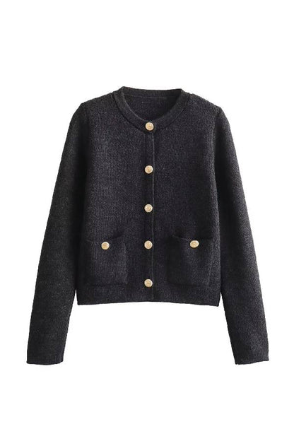 A Vintage Style Cardigan with Delicate Timeless Details