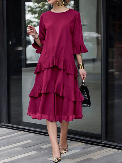 A Vintage Style Dress with Delicate Timeless Details