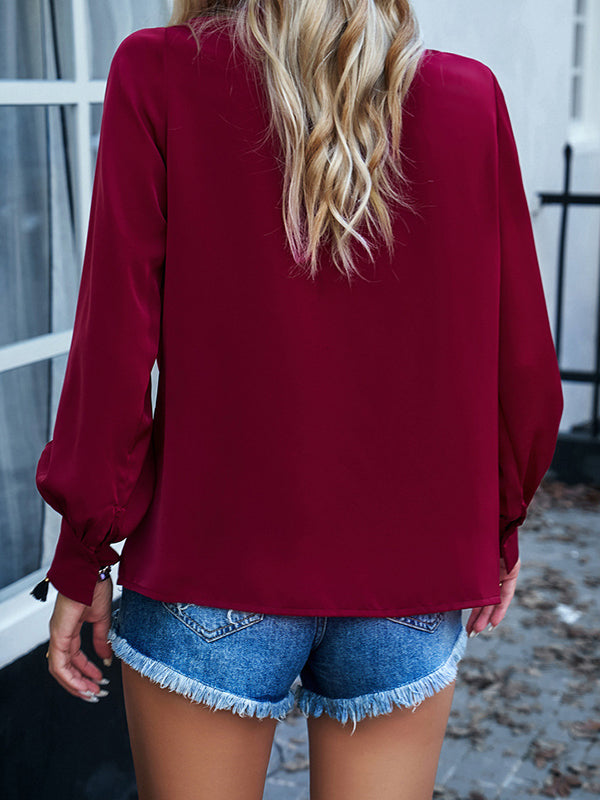 A Vintage Style Blouse with Delicate Timeless Details