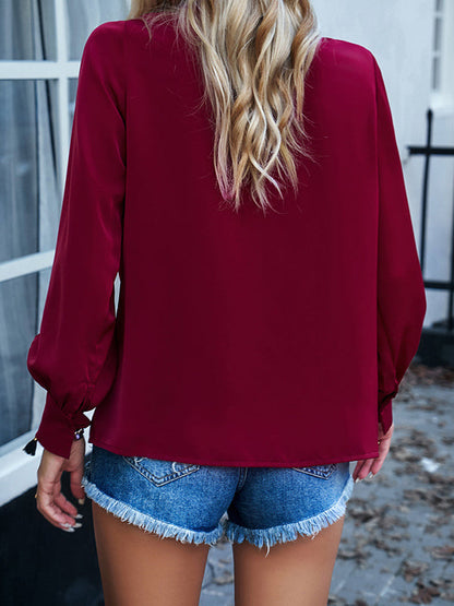 A Vintage Style Blouse with Delicate Timeless Details