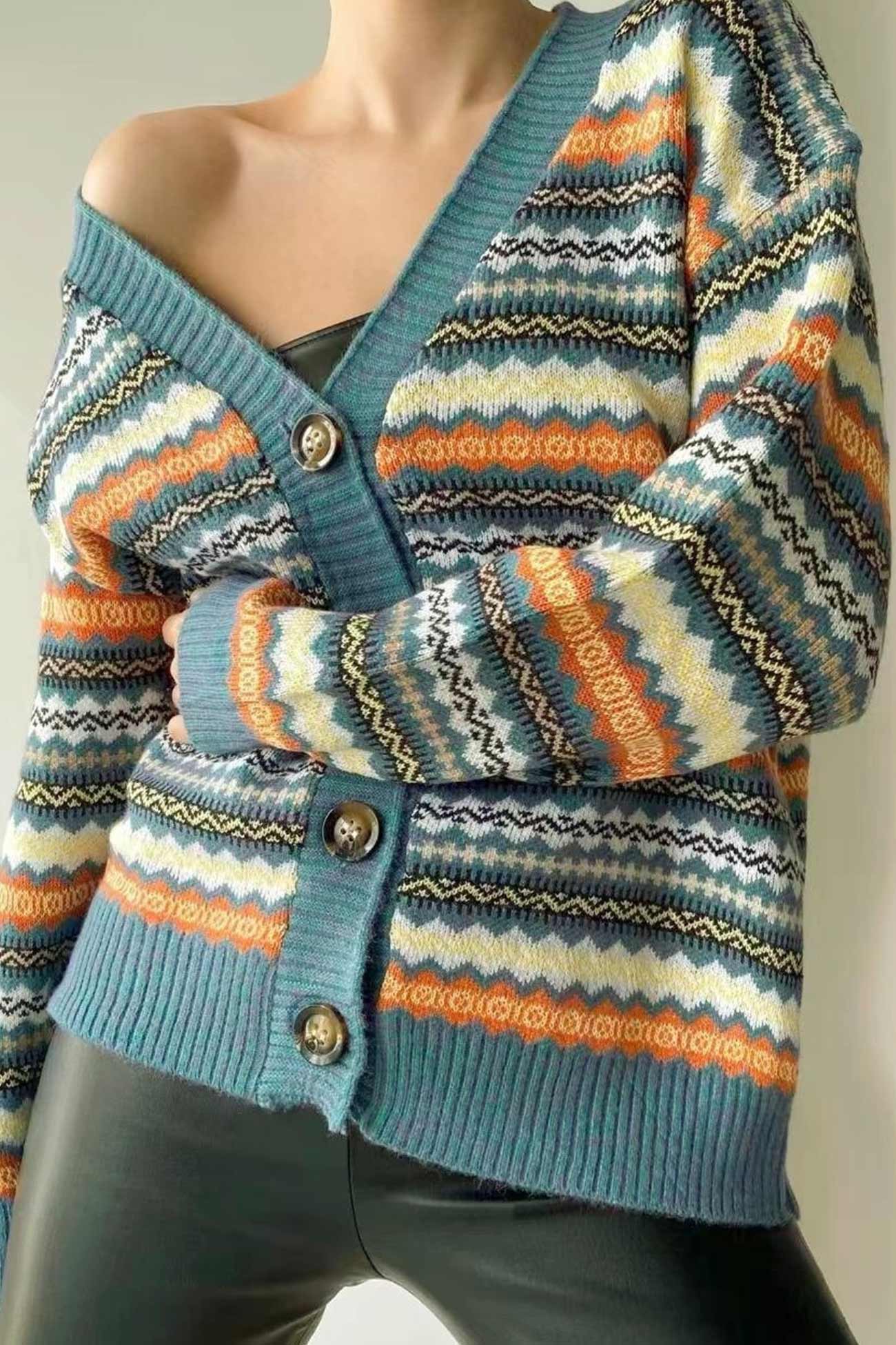 Beautifully Balanced Cardigan with Timeless Character