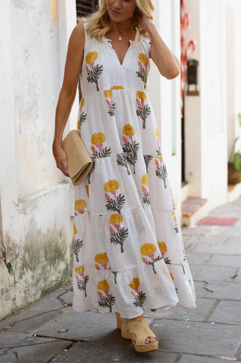 A Vintage Style Dress with Delicate Timeless Details