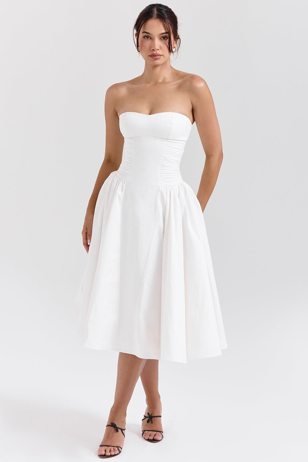 A Vintage Style Dress with Delicate Timeless Details