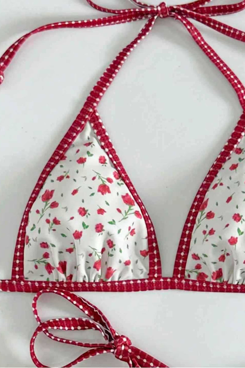 Vintage Inspired Bikini with a Contemporary Edge