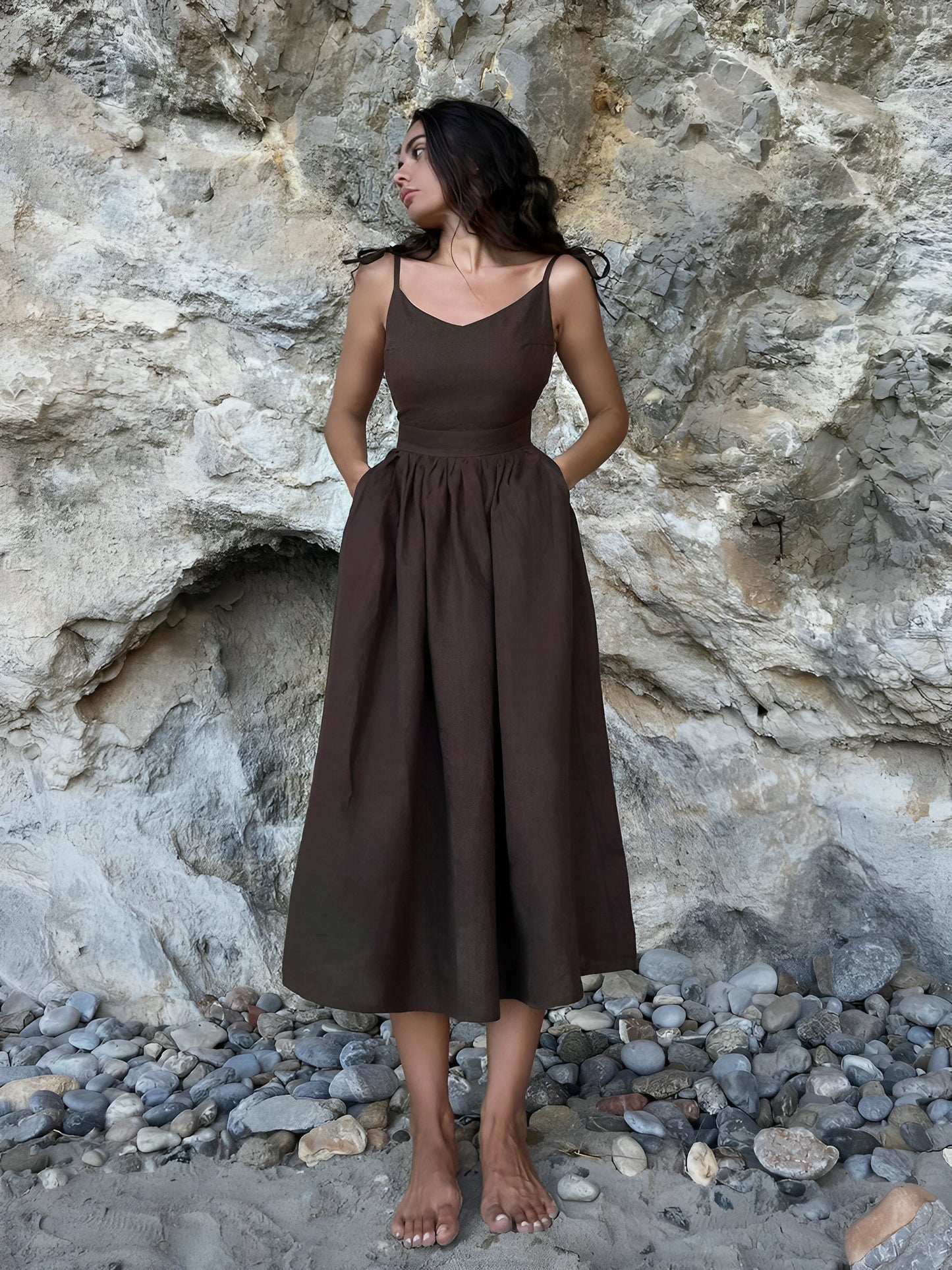 A Vintage Style Dress with Delicate Timeless Details