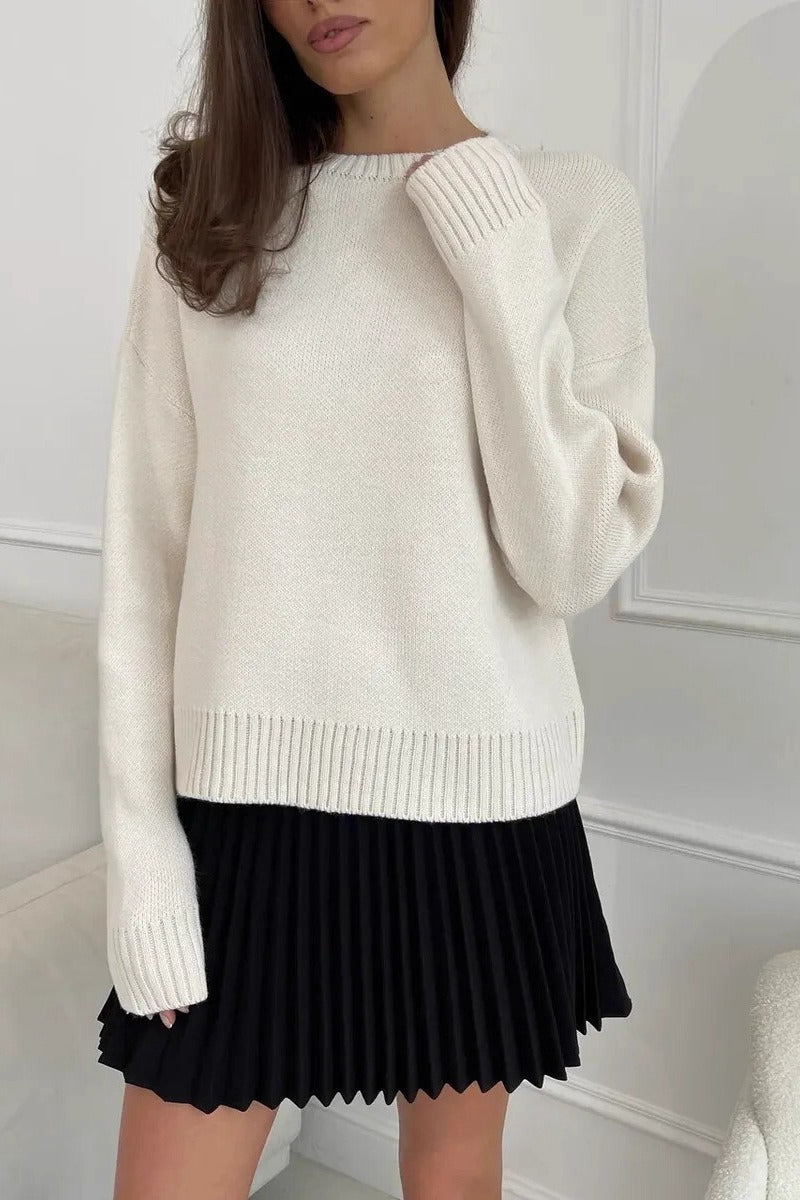 Polished Sweater with an Effortless Classic Look