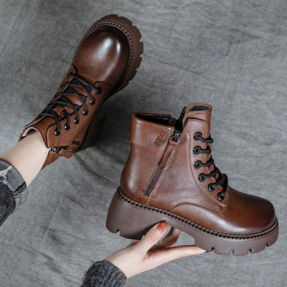 A Vintage Style Boots with Delicate Timeless Details
