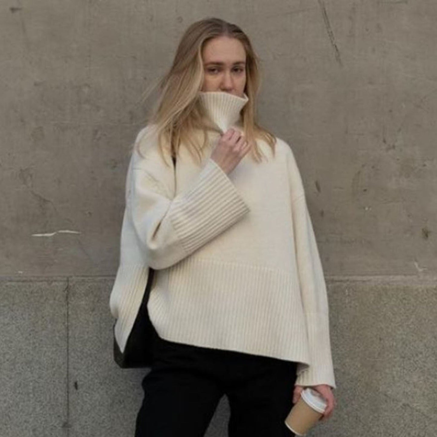 A Vintage Style Sweater with Delicate Timeless Details