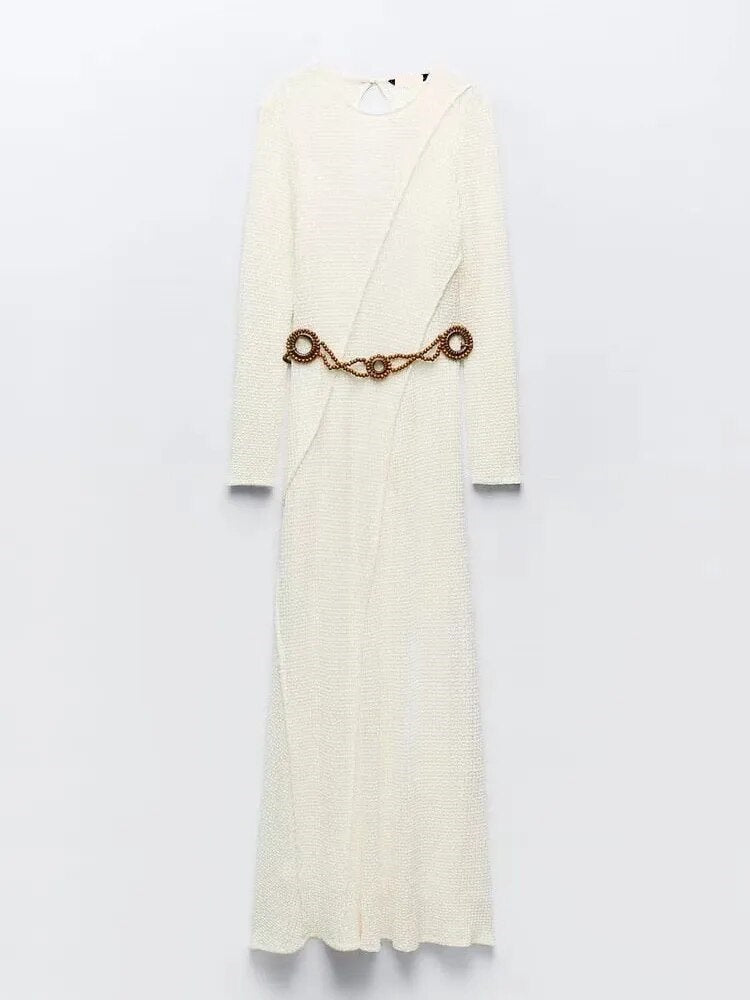 A Vintage Style Dress with Delicate Timeless Details