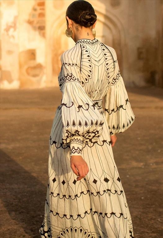 A Vintage Style Dress with Delicate Timeless Details