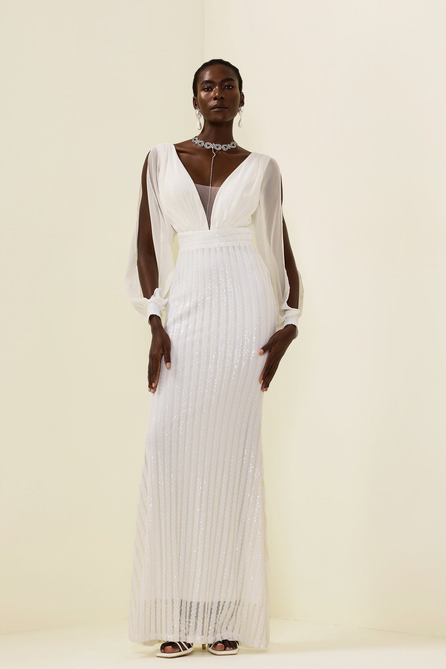 A Vintage Style Dress with Delicate Timeless Details