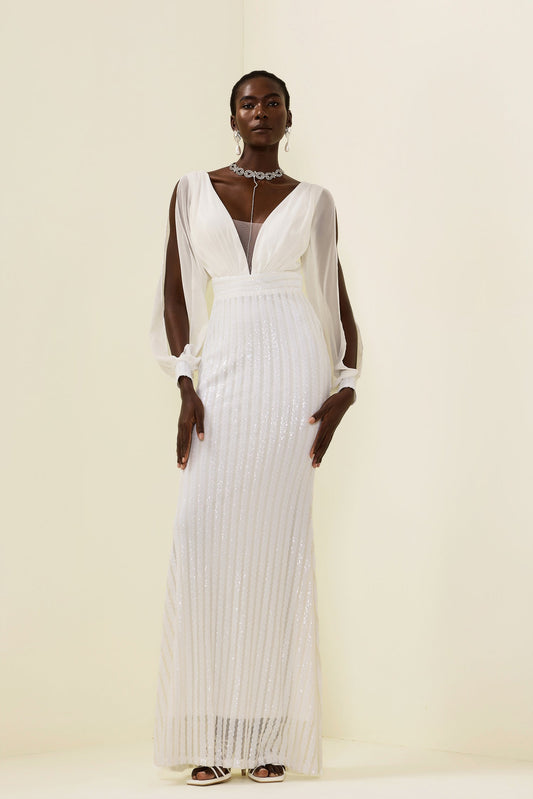 A Vintage Style Dress with Delicate Timeless Details