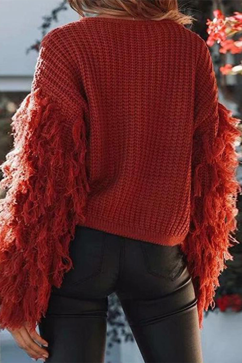 A Vintage Style Sweater with Delicate Timeless Details