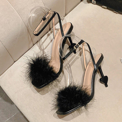 A Vintage Style Heels with Delicate Timeless Details