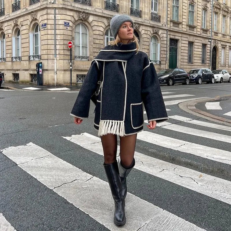 A Vintage Style Jacket with Delicate Timeless Details