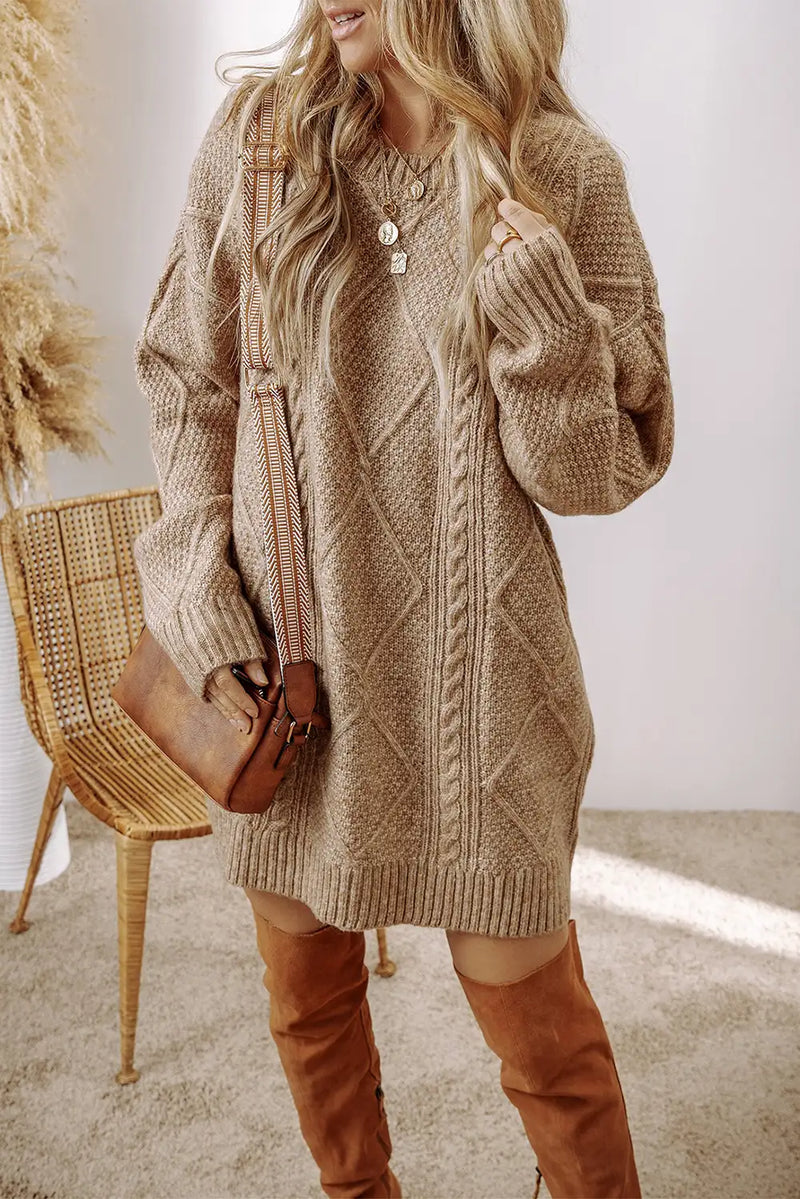 Classic Vintage Sweater with a Flattering Fit