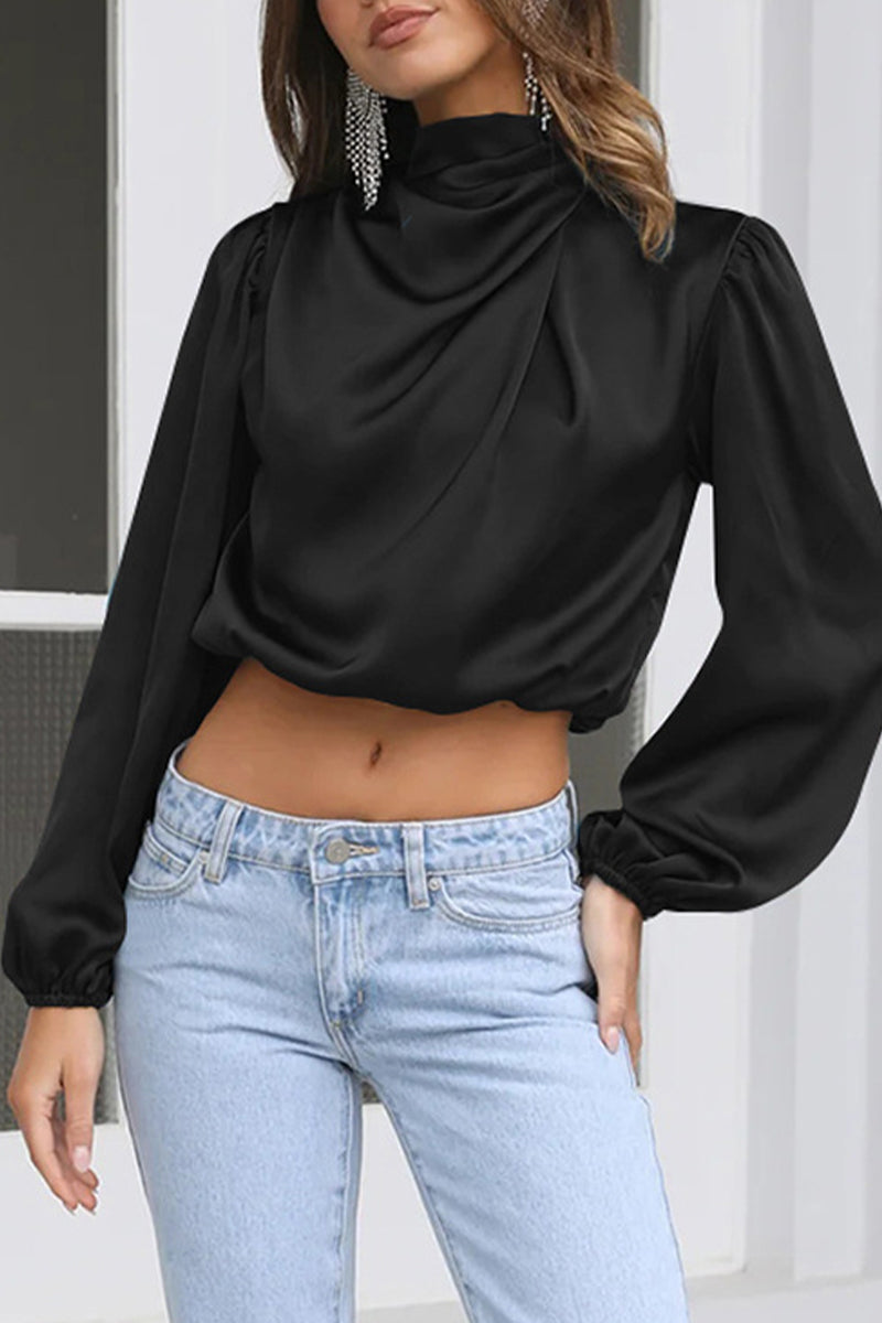 Gracefully Styled Top for Any Occasion