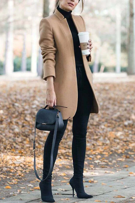 A Vintage Style Coat with Delicate Timeless Details