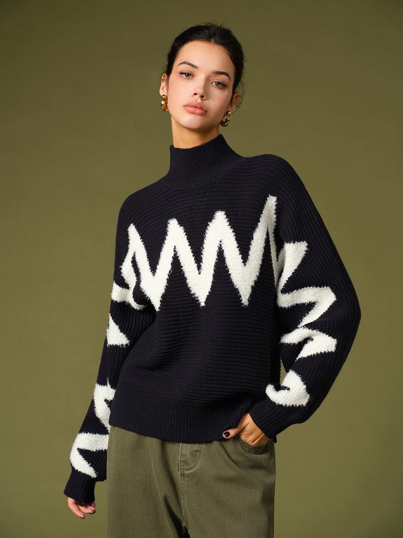 A Vintage Style Sweater with Delicate Timeless Details