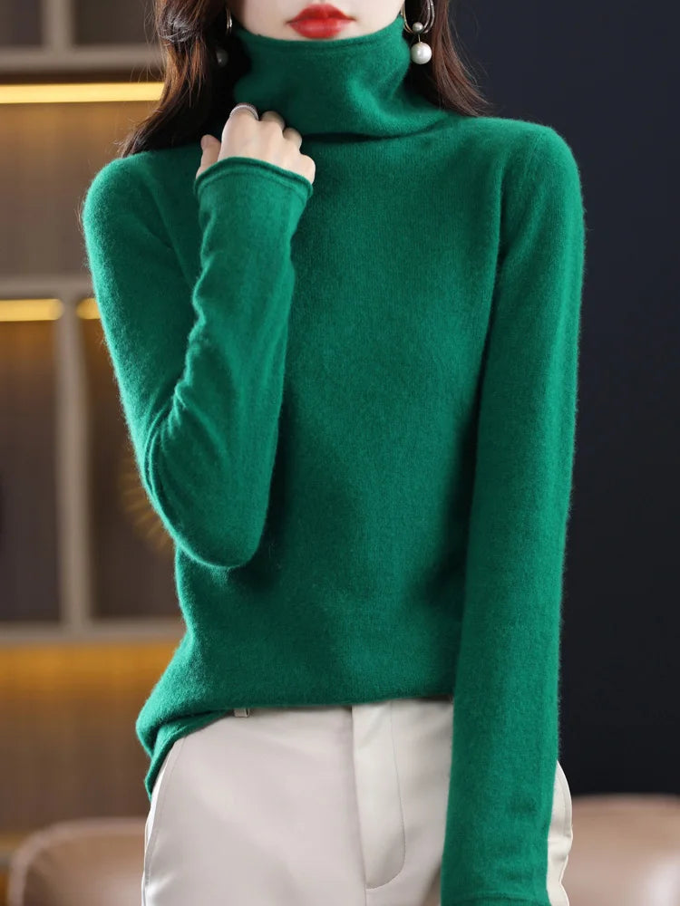 Beautifully Finished Sweater in a Timeless Design