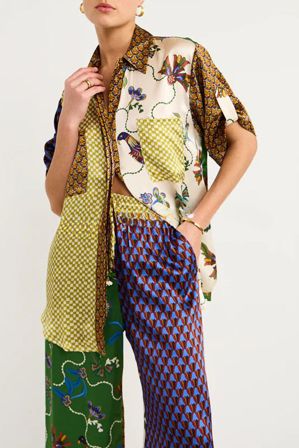 Classic Vintage Blouse with a Flattering Fit